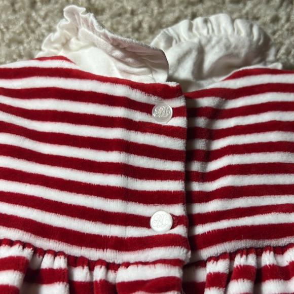 Ralph Lauren velour footie bodysuit | 9 months - Picture 8 of 11
